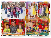 Выпускной альбом для детского садика 10 разворотов Москва Санкт-Петербург заказать выпускной альбом